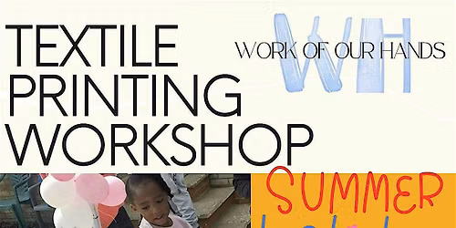 Textile Printing Workshop