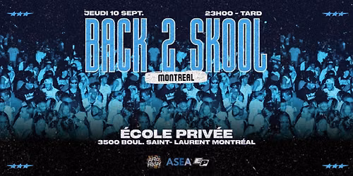 Back 2 School  MTL