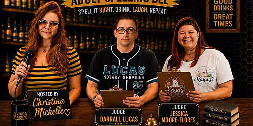 Tipsy Dictionary: Adult Spelling Bee