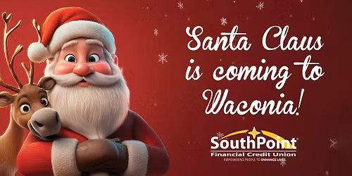 Santa Claus is coming to our Waconia Branch!