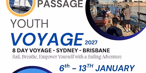 South Passage "Adventure Under Sail" Youth Voyage - Sydney to Brisbane