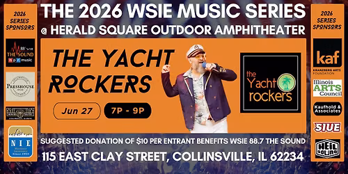 The 2026 WSIE Music Series: The Yacht Rockers