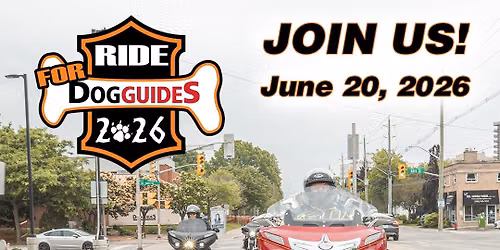 Ride for Dog Guides 2026