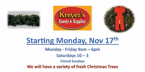 Christmas store opening