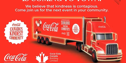 COCA-COLA HOLIDAY CARAVAN AT COLEMANS 