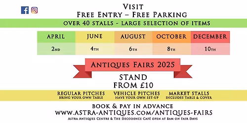 Astra Antiques Fairs 2025
