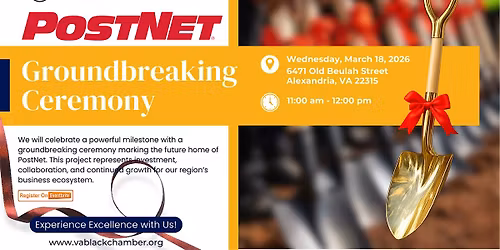 Groundbreaking Ceremony - PostNet Alexandria