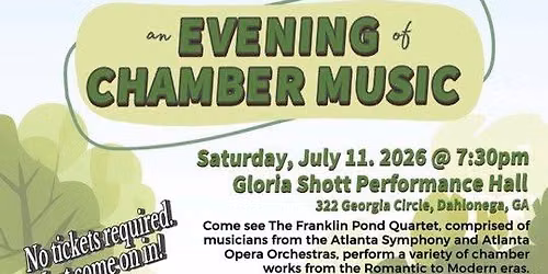 An Evening of Chamber Music
