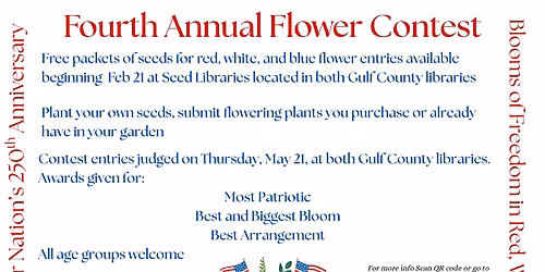 4th Annual Flower Contest in Port St Joe