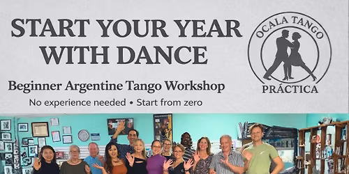 March Beginner Argentine tango workshop + practica w Andy