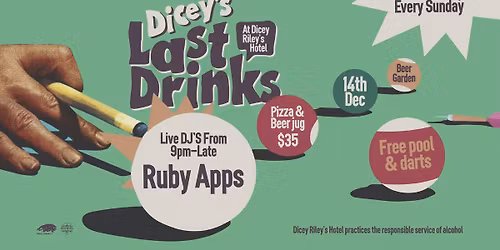 LAST DRINKS W\/ RUBY APPS