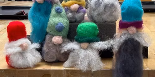 Needle-Felted Gnome