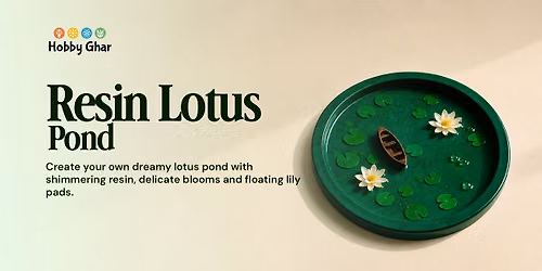 Resin Lotus Pond