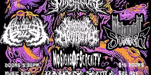 Bloody Pineapples \/ Afterbirth Pulp \/ Kryptoxik Mortality \/ Maggot Sorcerer \/ NoSignsOfSerenity