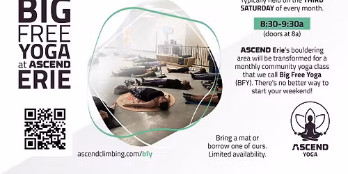Big FREE Yoga @ ASCEND Erie