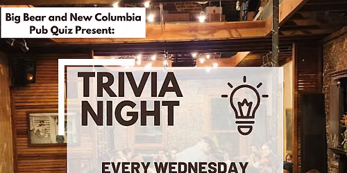 Trivia @ Big Bear Cafe