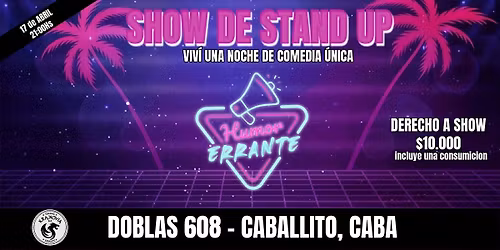 Humor Errante  en Terminal Krakovia Bar