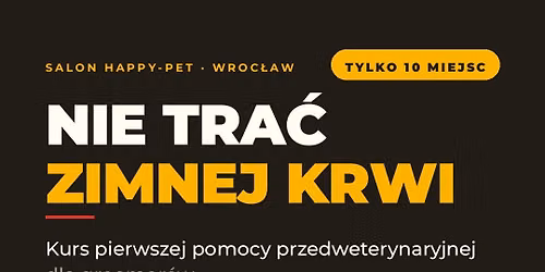 GDY W SALONIE ROBI SI\u0118 GRO\u0179NIE... liczy si\u0119 opanowanie ;) PIERWSZA POMOC PRZEDWETERYNARYJNA
