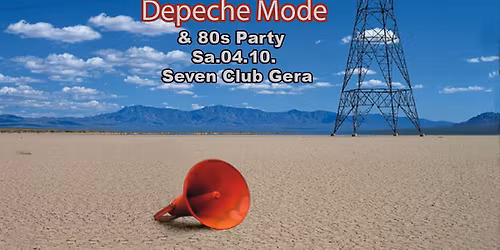 Depeche Mode Synthi Pop & 80er Party \/ Seven Club Gera