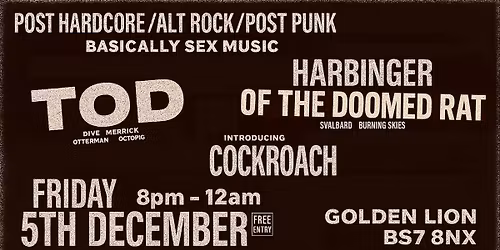 The Golden Lion 5th December