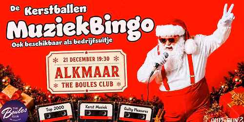 De Kerstballen Muziekbingo \u2013 Alkmaar