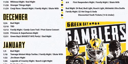 Green Bay Gamblers vs. Chicago Steel