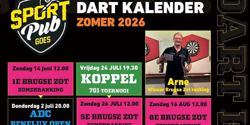 9e Brugse Zot Zomer Ranking +prijsuitreiking