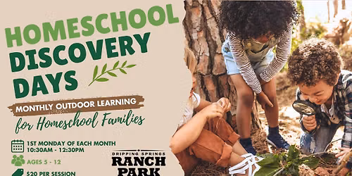 September Homeschool Discovery Days
