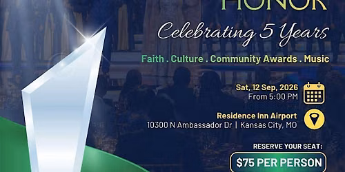 Afropel Night of Honor