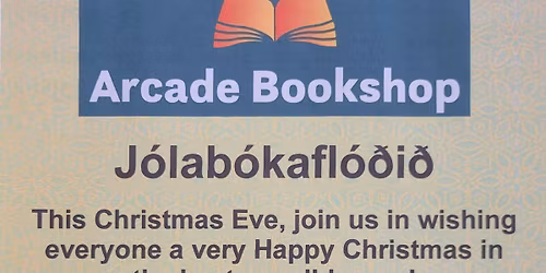 J\u00f3lab\u00f3kafl\u00f3\u00f0i\u00f0 (Christmas Book Flood)
