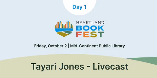 Livecast Seating: An Evening with Tayari Jones