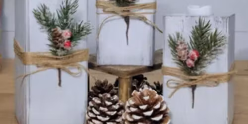 Wooden Christmas Candles or Gifts Workshop