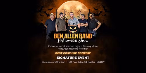 Ben Allen Band Halloween Show