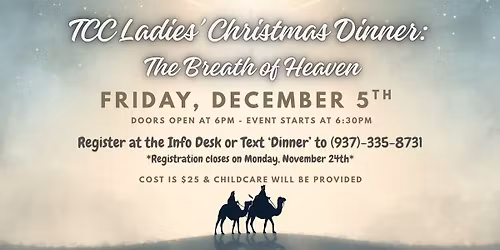 Annual Ladies' Christmas Dinner: The Breath of Heaven