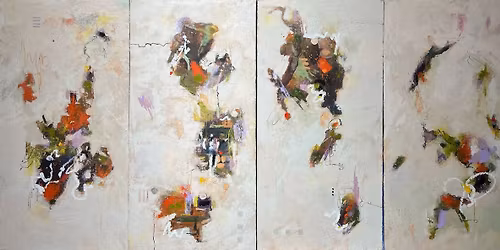 Workshop: Barbara A Mulleneaux: Having fun with Cold Wax!