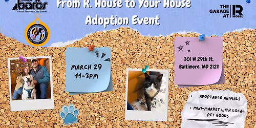 From R. House to Your House Adoption Event at R. House