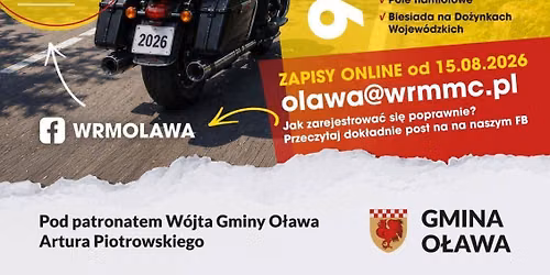 Motocyklowy Rajd na orientacj\u0119 O\u0142awa.
