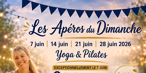 yoga ap\u00e9ro du dimanche au bord de l'eau 