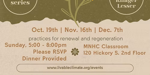 Regeneration Practices for Resilience & Climate Awareness