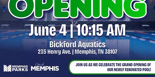 Bickford Aquatic Center Grand Opening