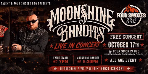 Moonshine Bandits LIVE at FourSmokes BBQ 