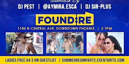 SUMMER REIGN Pool Party Part II