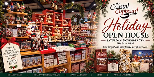 Coastal Cupboard Holiday Open House