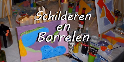 Workshop Schilderen | incl. rode wijn en borrelhapjes