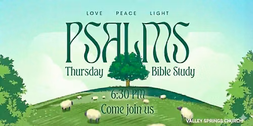 Bible Study - Thursday Night