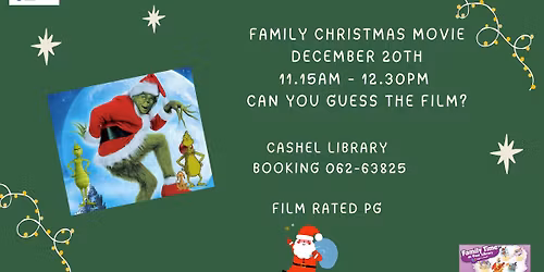 Family Christmas Movie Morning