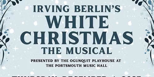 Parking Irving Berlin\u2019s White Christmas