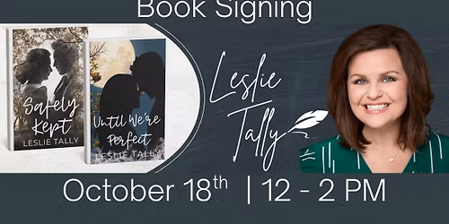 Book Signing : Leslie Tally