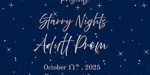Starry Nights Adult Prom present by AMVETs Ladies Auxiliary Post 67 