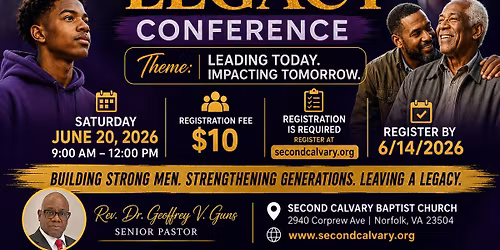 Men of Legacy Conference 